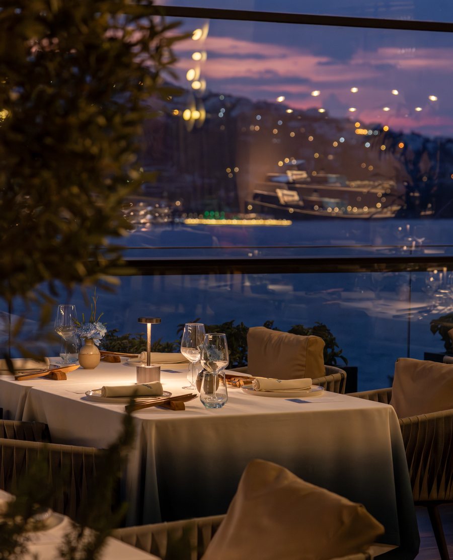 Denizden Restoran – rezervasyon teras